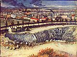 Factory city by Vincent van Gogh